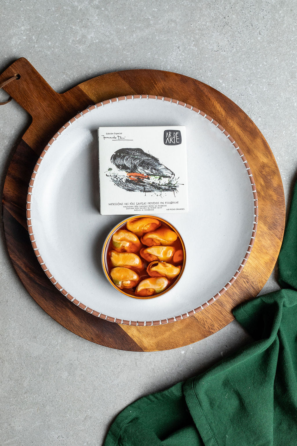 Ar De Arte Galician Fried Mussels in Pickled Sauce