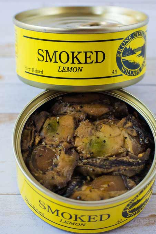 Ekone Oyster Co. Lemon Pepper Smoked Oysters