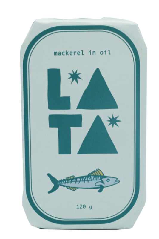 Lata mackerel with olive oil (55g)