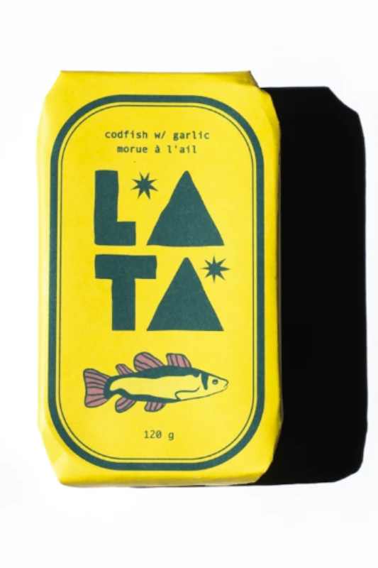 Lata Cod with Garlic (120g)