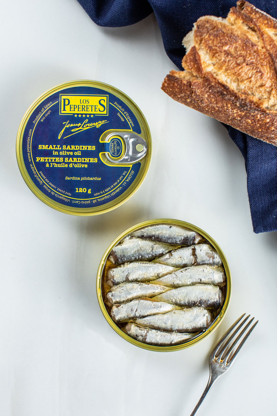 Los Peperetes Small Sardines in Olive Oil